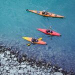canoes-kayaks en rivière